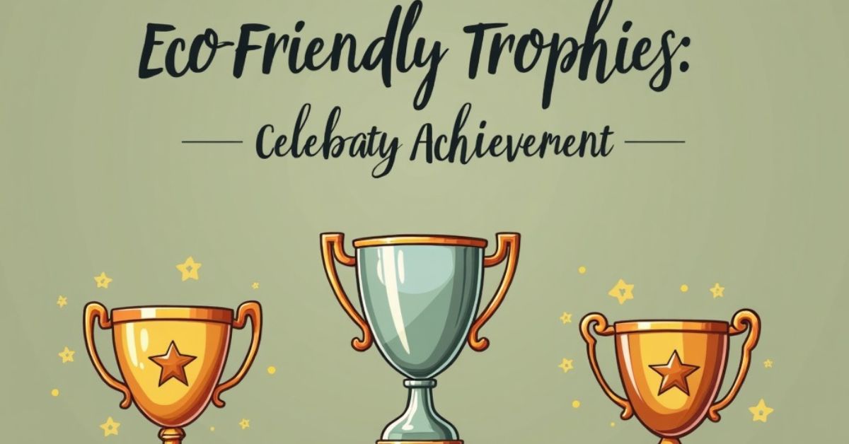 Eco-Friendly Trophies: Celebrating Achievement Sustainably