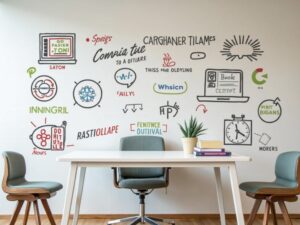 From Desk to Décor UV-Printed Wall Art That Reinforces Mission, Values & KPIs