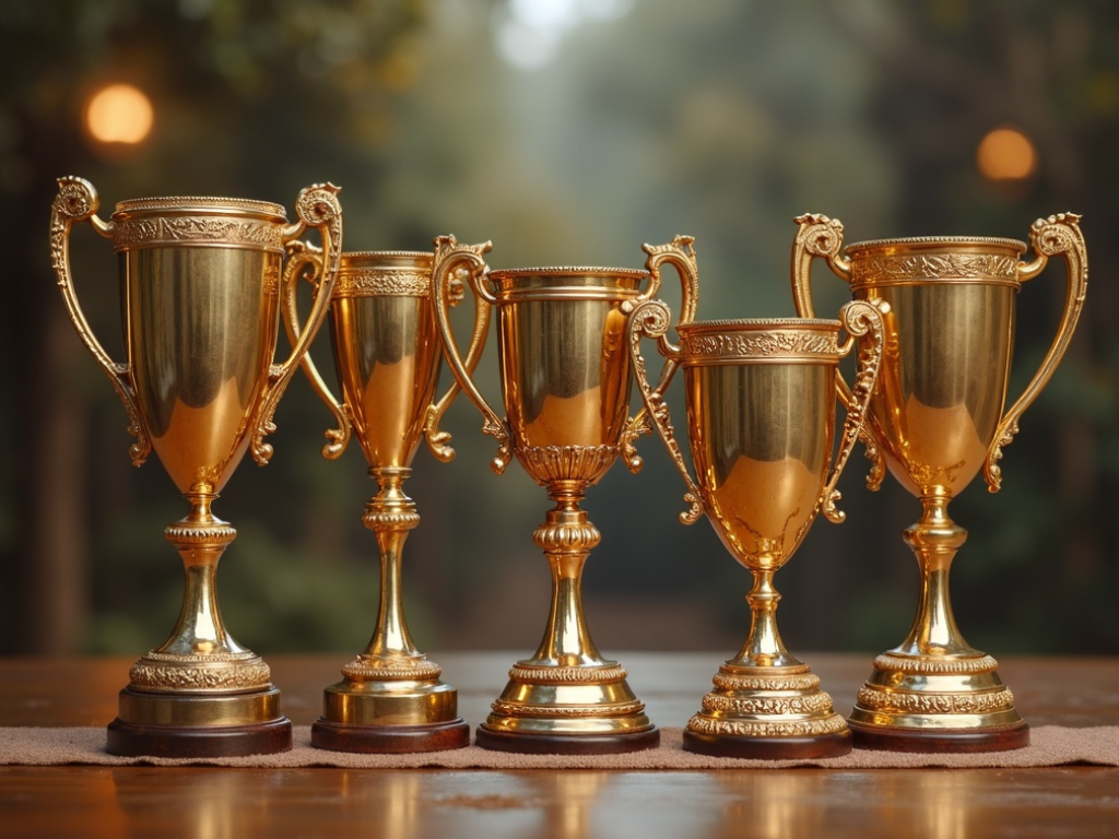 Evolution of Trophies SquareRoot Dubai Awards
