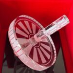 Crystal Trophy with Sandblasting