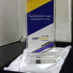 Crystal Trophy with UV printing