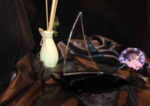 Crystal Trophy with UV printing