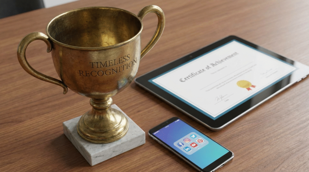 Timeless Recognition Why Trophies Still Inspire in the Digital Age