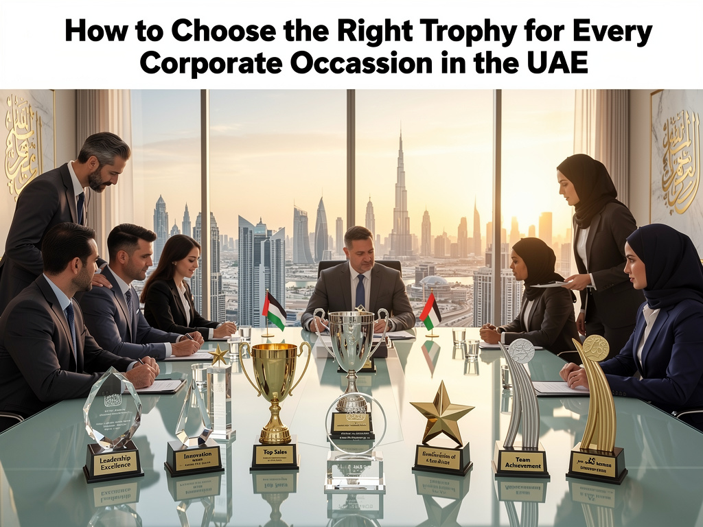 How to Choose the Right Trophy for Every Corporate Occasion in the UAE