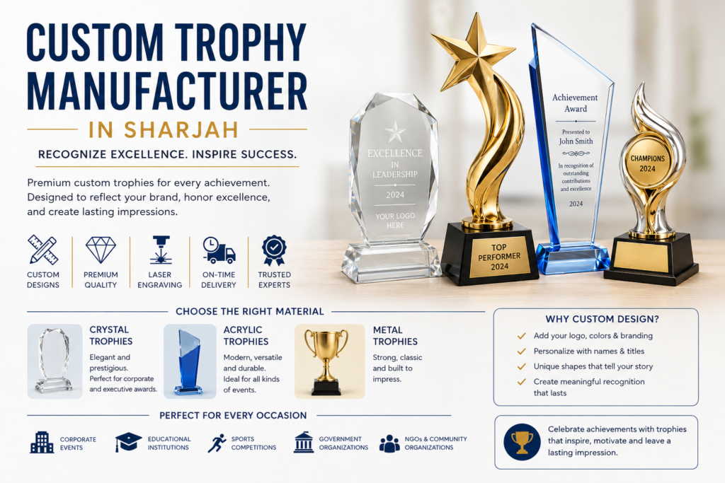 Custom trophies for every achievement